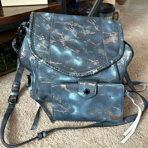 Aimee Kestenberg crossbody/shoulder bag and matching wallet.